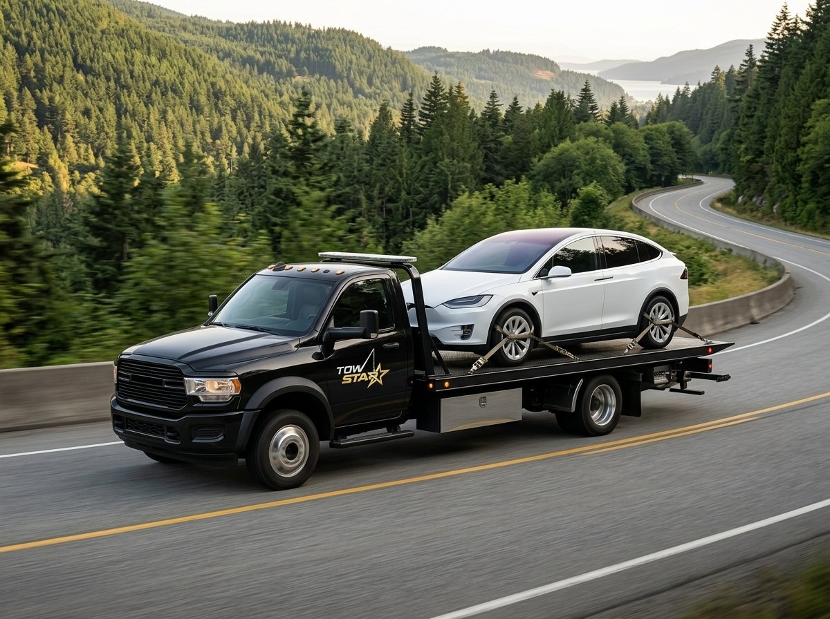 Tesla Towing Services in Port Moody BC
