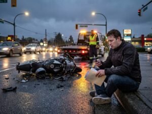 Towing A Motorcycle After A Crash Who Handles ICBC Paperwork?