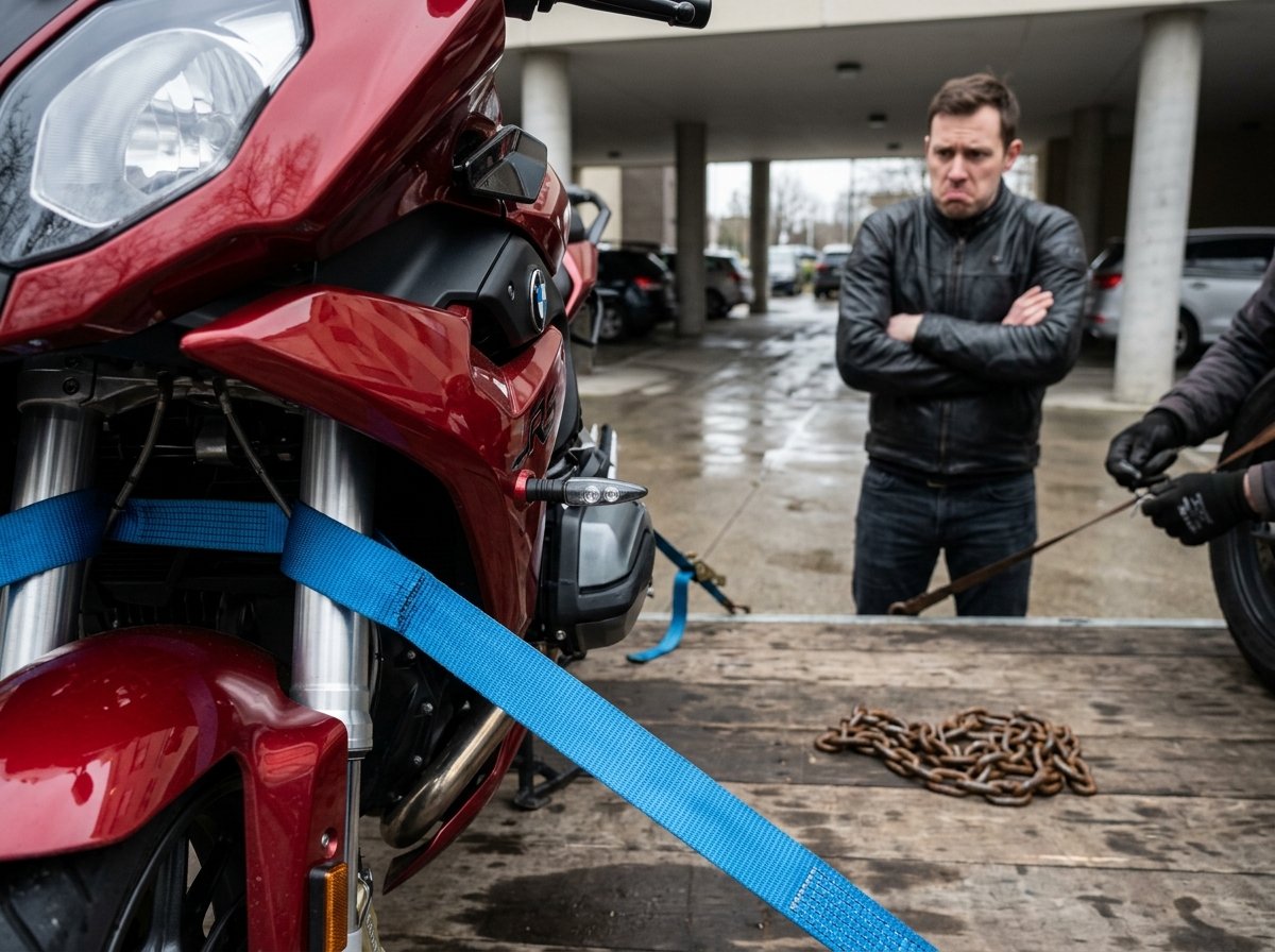 Towing A Motorcycle Without Keys What Equipment Should Dispatch Send?