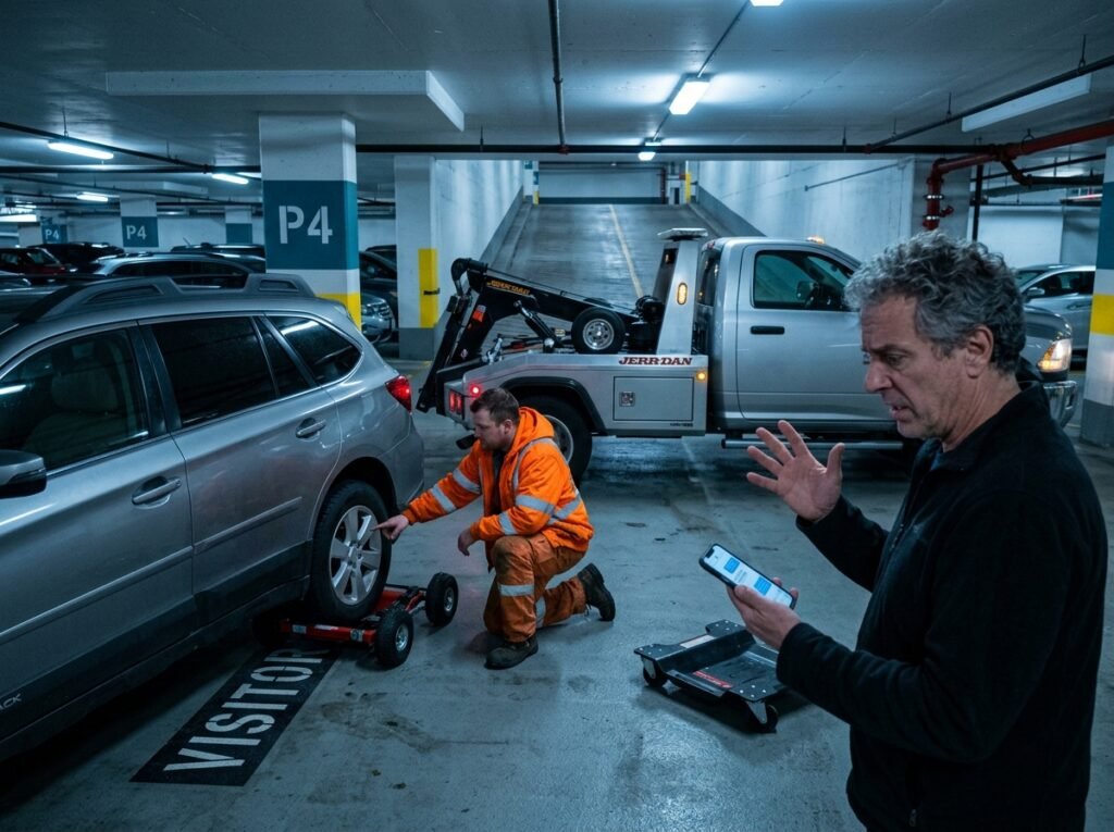 Will Dollies Or Skates Add To Your Underground Towing Quote?