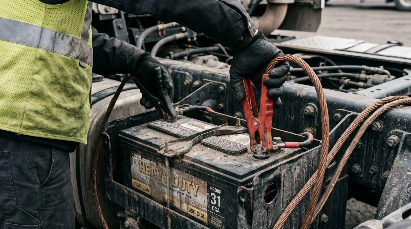 Heavy Vehicle Battery Boost
