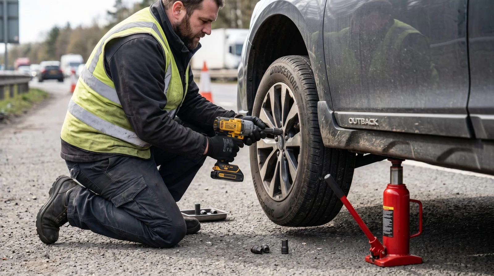 Mobile Tire Change