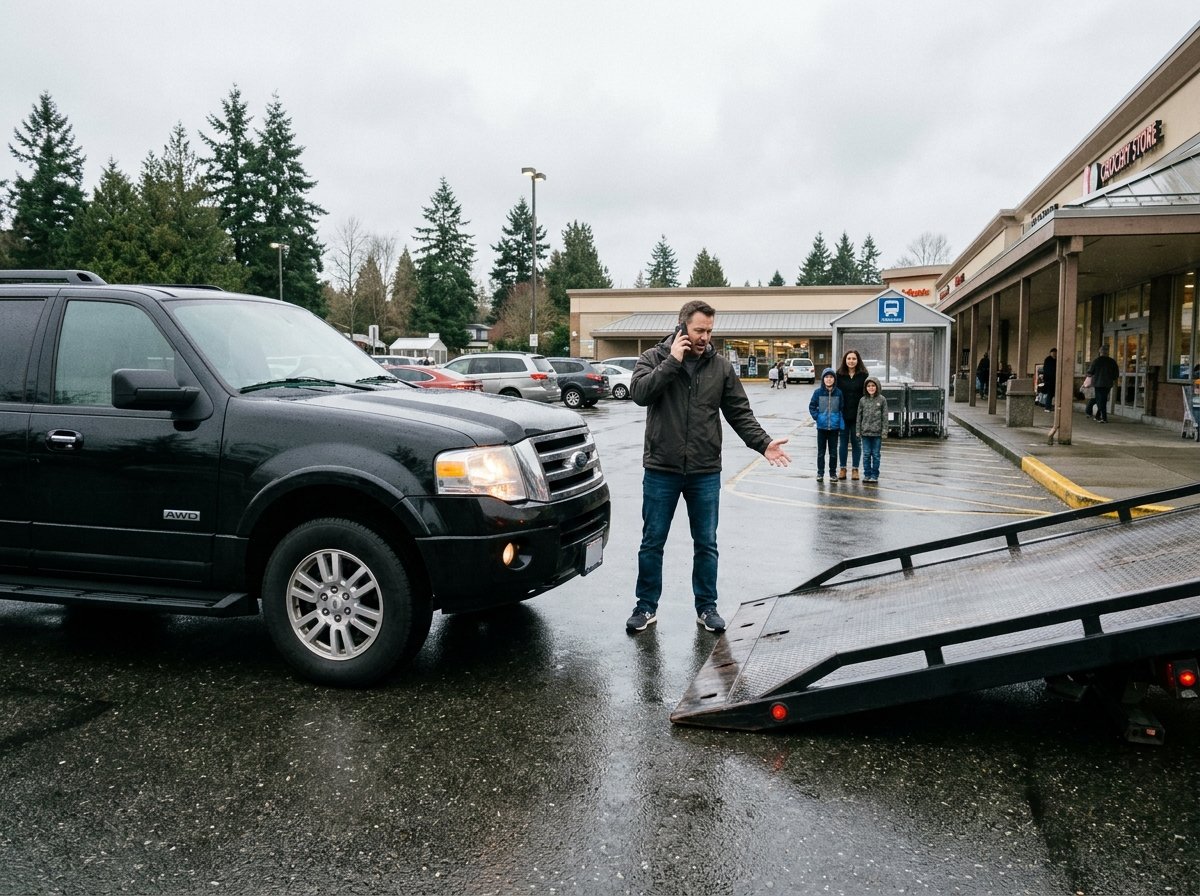 4 Questions Before Booking Flatbed Towing for an AWD SUV in Ladner