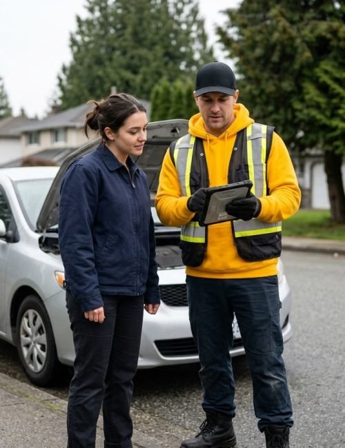 24 Hour Roadside Assistance Services in Coquitlam BC​