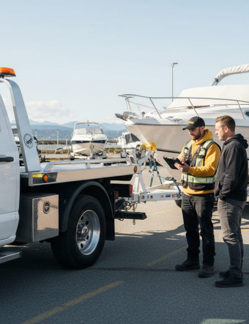 Boat Towing Services in Delta BC