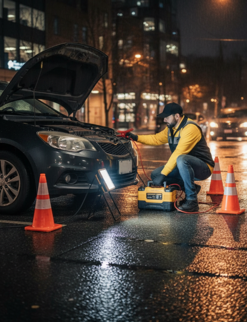 Car Battery Boost Services in Burnaby BC