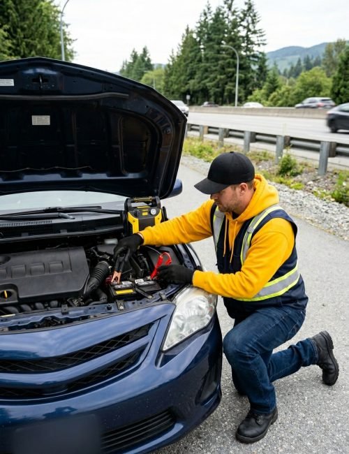 Car Battery Boost Services in Coquitlam BC