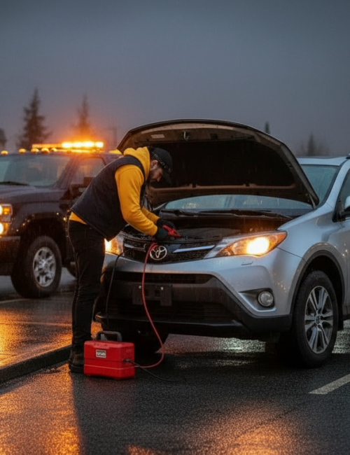 Car Battery Boost Services in Delta BC