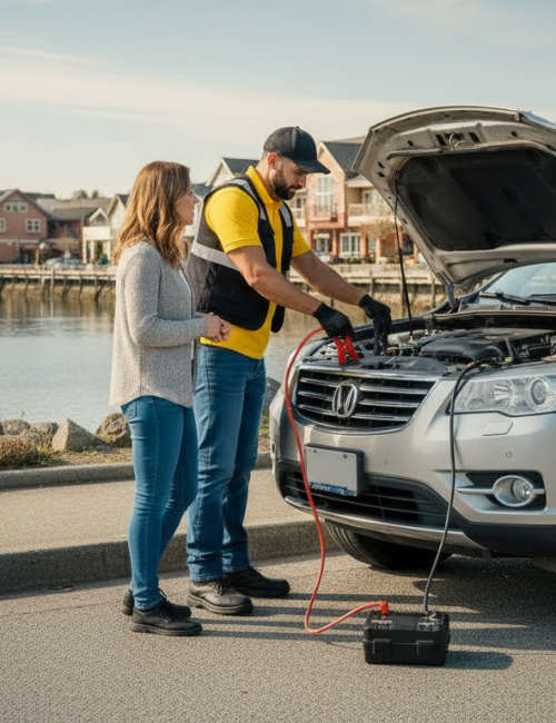 Car Battery Boost Services in Richmond BC