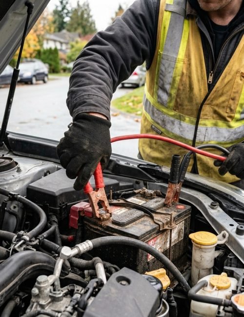 Car Battery Boost Services in Surrey BC​