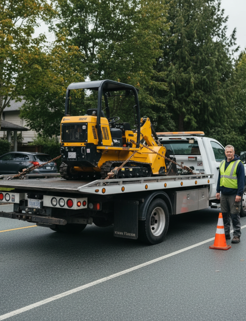 Equipment Towing Services in Delta BC