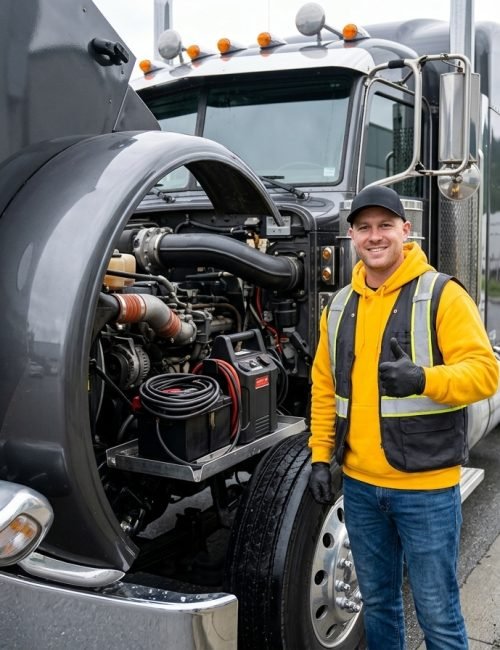 Heavy Vehicle Battery Boost Services in Coquitlam BC​