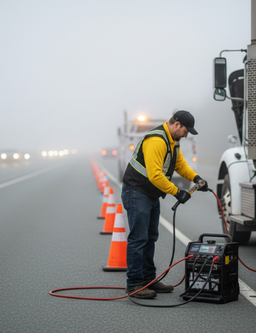Heavy Vehicle Battery Boost Services in Richmond BC