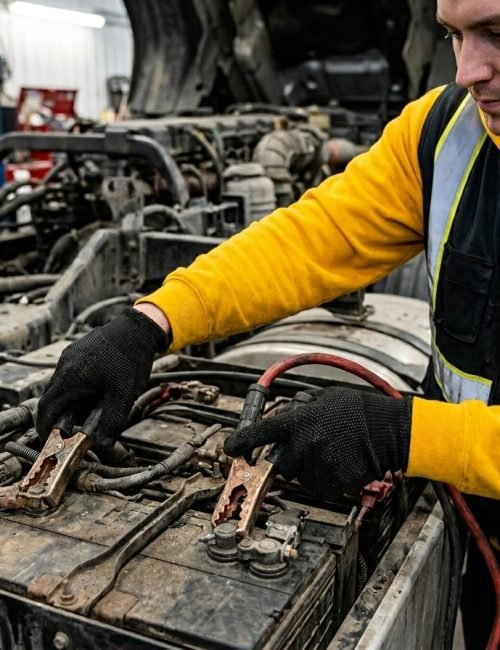 Heavy Vehicle Battery Boost Services in Surrey BC​