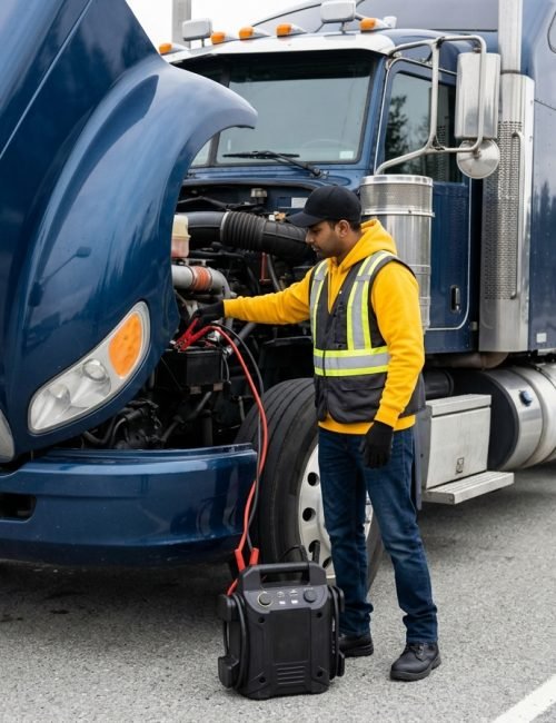 Heavy Vehicle Battery Boost Services in Surrey BC​