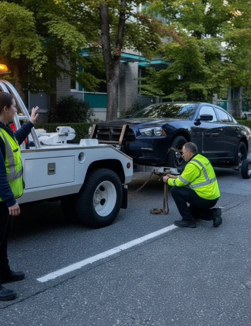 Light Duty Towing Services in Delta BC