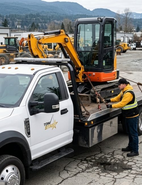Machinery Towing Services in Coquitlam BC