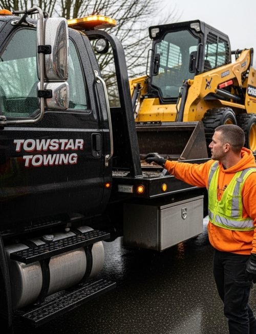 Machinery Towing Services in Ladner BC