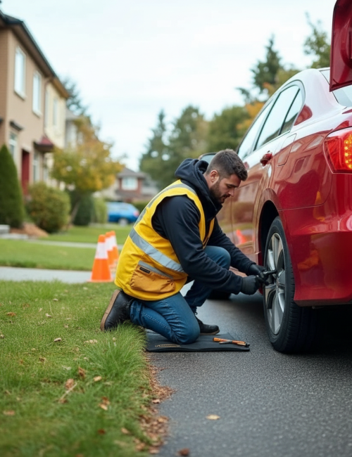 Mobile Tire Change Services in Ladner BC