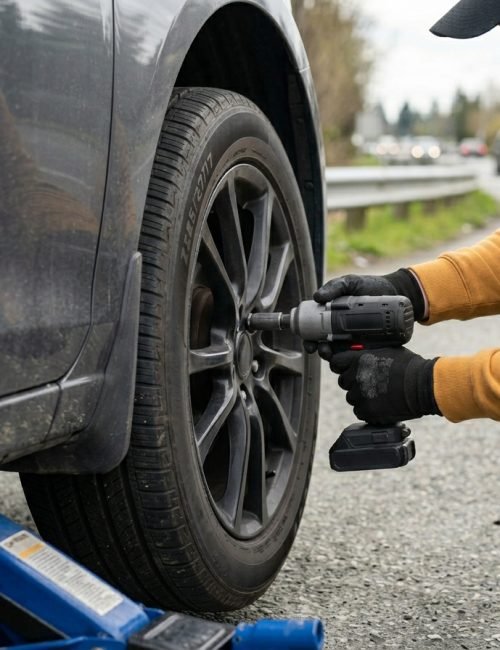 Mobile Tire Change Services in Surrey BC​