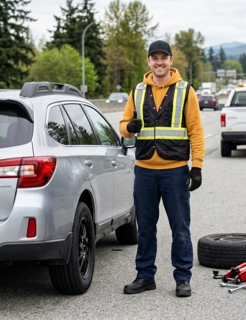 Mobile Tire Change Services in Surrey BC​