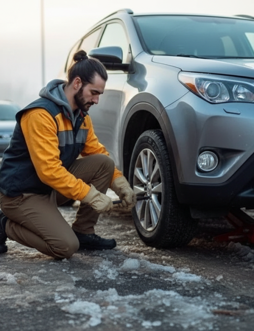 Mobile Tire Change Services in Vancouver BC