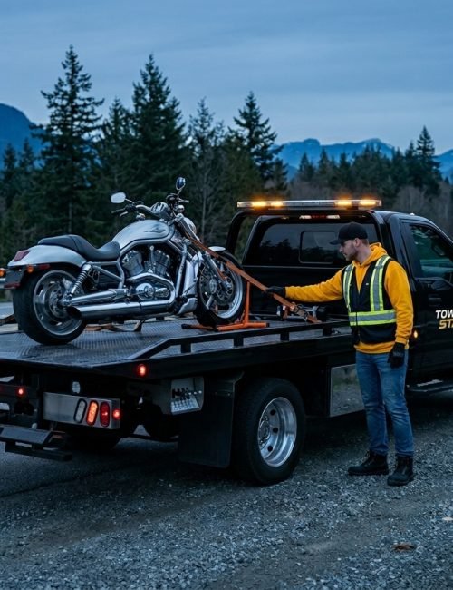 Motorcycle Towing Services in Coquitlam BC​