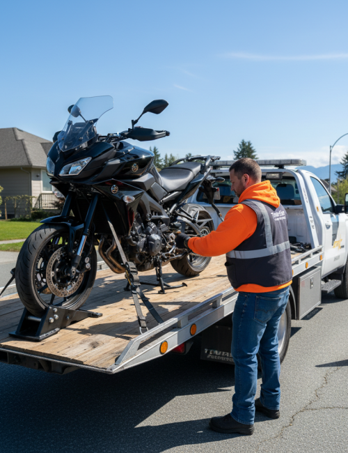 Motorcycle Towing Services in Delta BC
