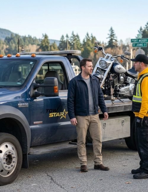 Motorcycle Towing Services in Port Moody BC​