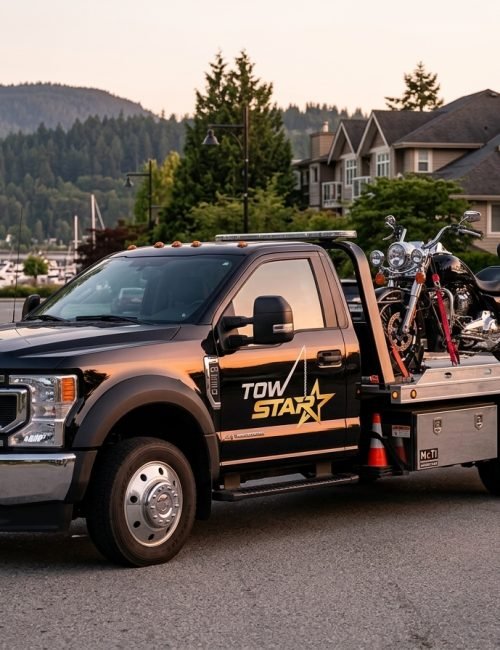 Motorcycle Towing Services in Port Moody BC​