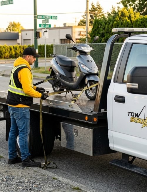 Motorcycle Towing Services in Surrey BC​