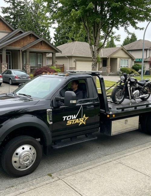Motorcycle Towing Services in Surrey BC​