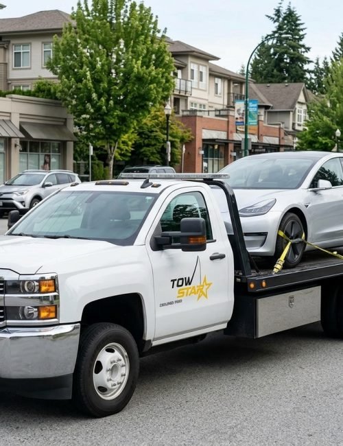 Tesla Towing Services in Coquitlam BC​