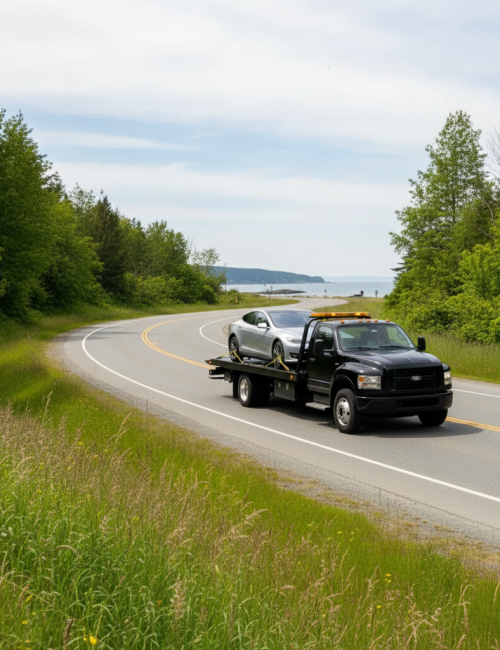 Tesla Towing Services in Ladner BC