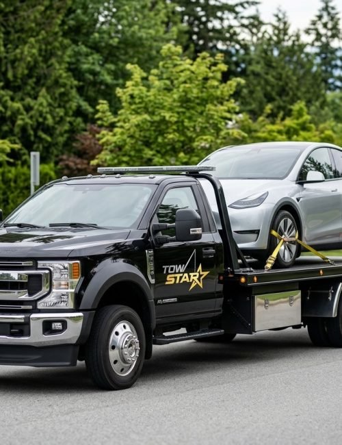 Tesla Towing Services in Port Moody BC