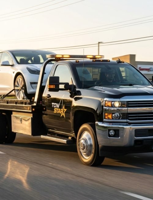Tesla Towing Services in Surrey BC​