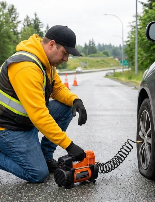 Tire Air Up Inflation Services in Coquitlam BC​