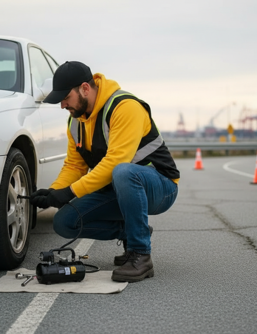 Tire Air Up Inflation Services in Richmond BC
