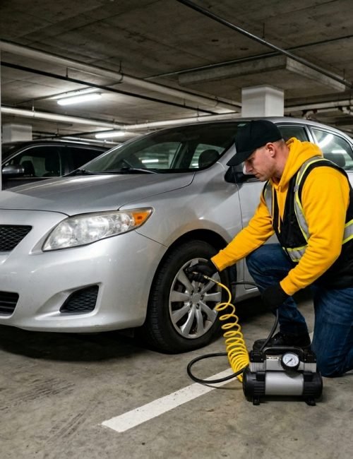 Tire Air Up Inflation Services in Surrey BC​